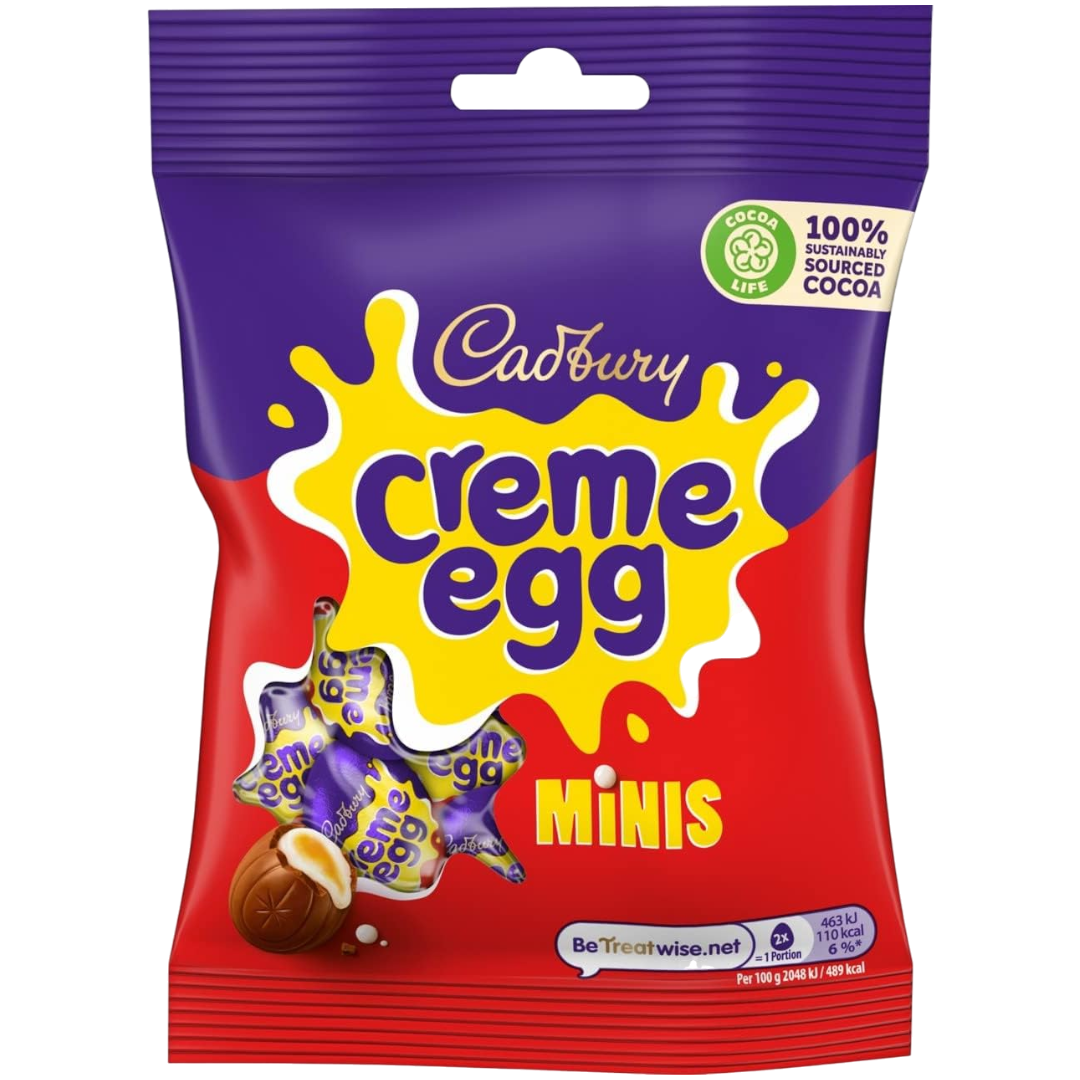 Cadbury Creme Egg Minis Peg Bag - 2.75oz (78g)