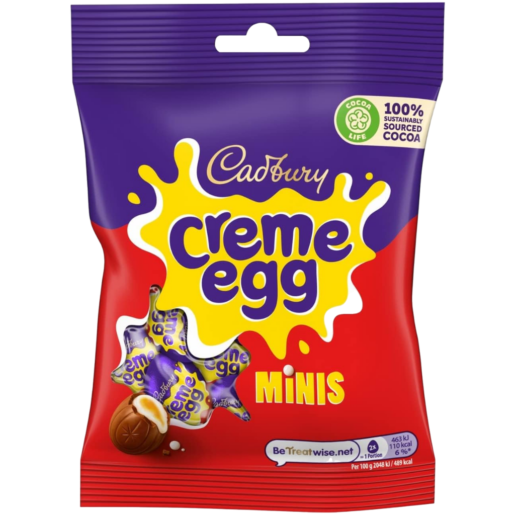 Cadbury Creme Egg Minis Peg Bag - 2.75oz (78g)