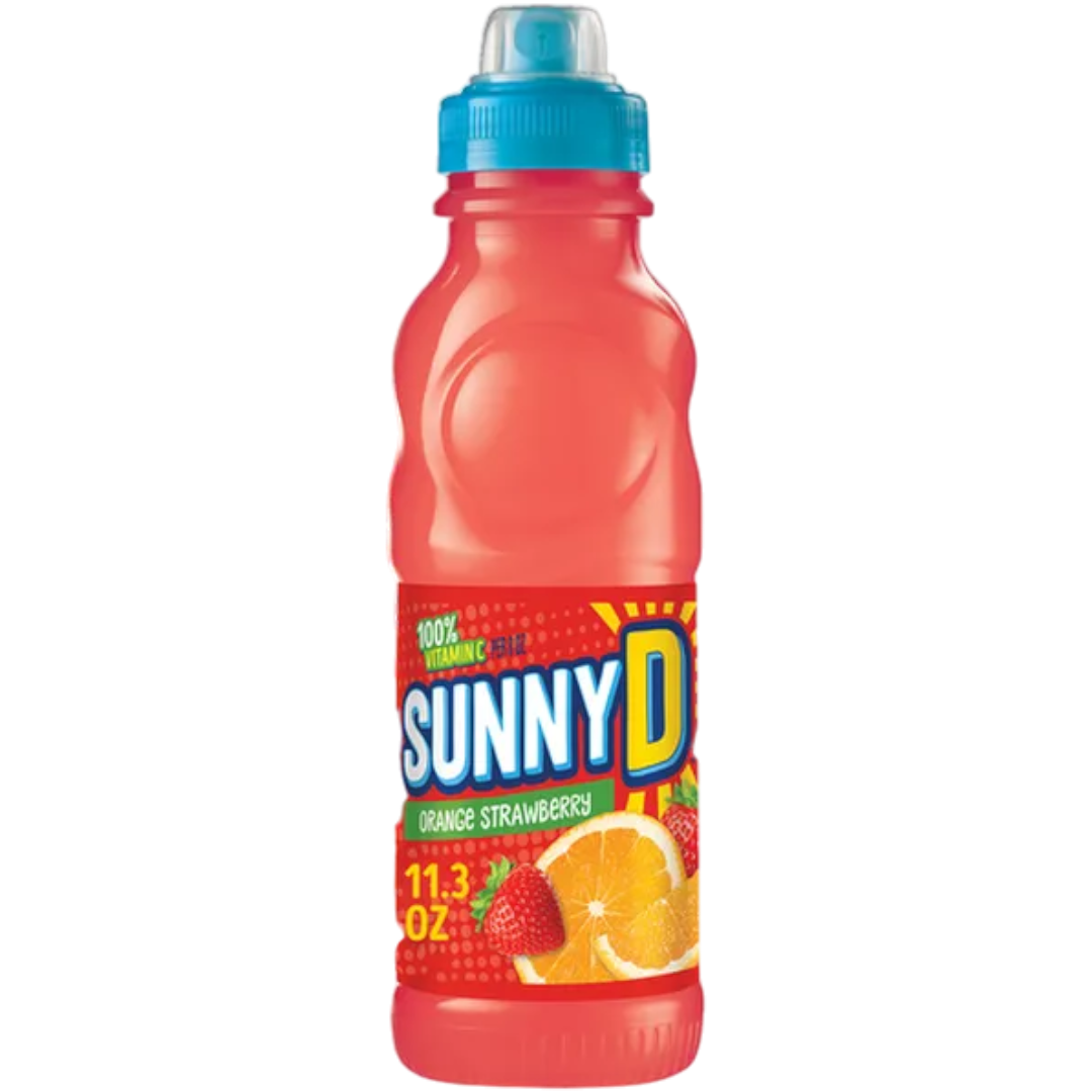 Sunny D Orange Strawberry Sports Cap Bottle - 11.3fl.oz (333ml)