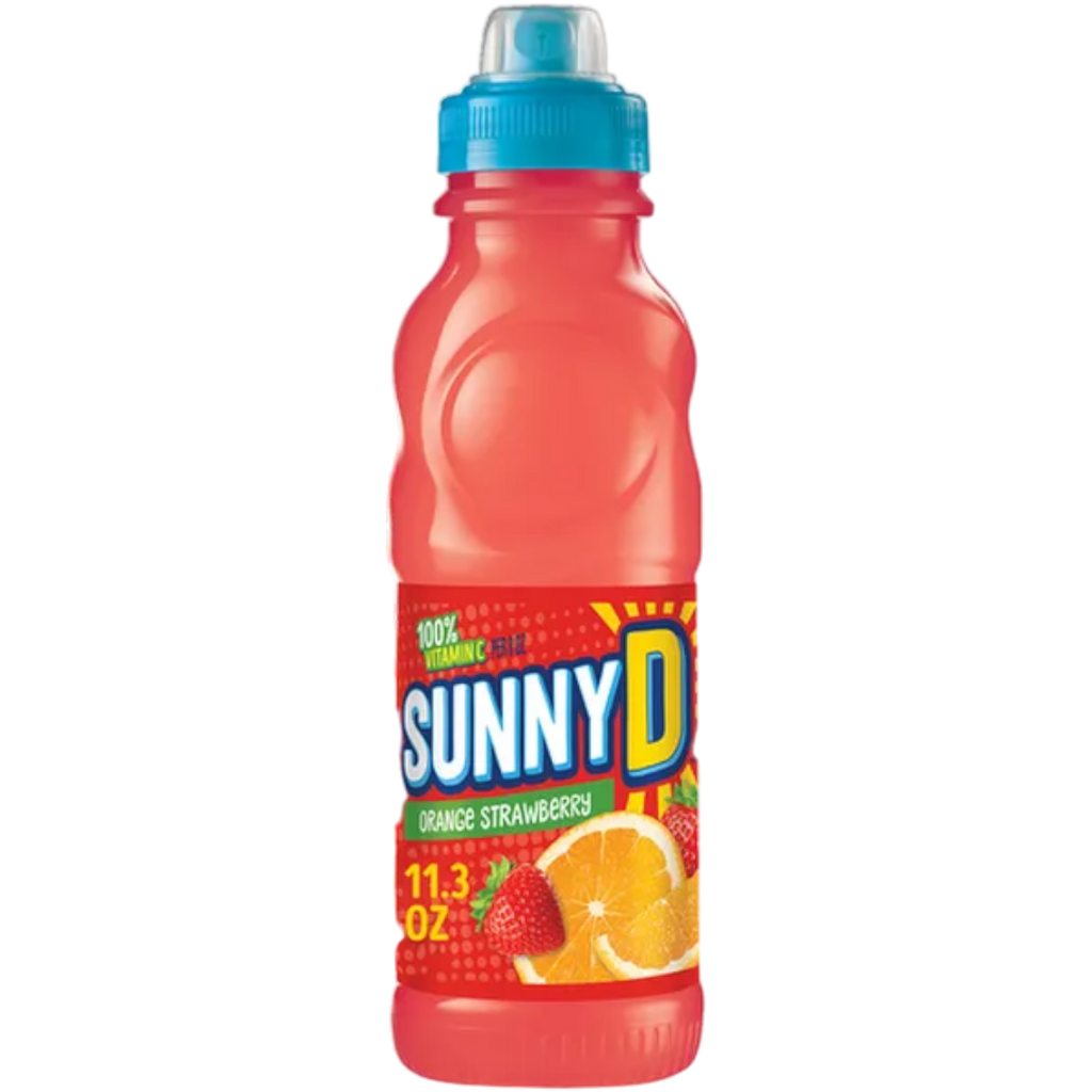 Sunny D Orange Strawberry Sports Cap Bottle - 11.3fl.oz (333ml)