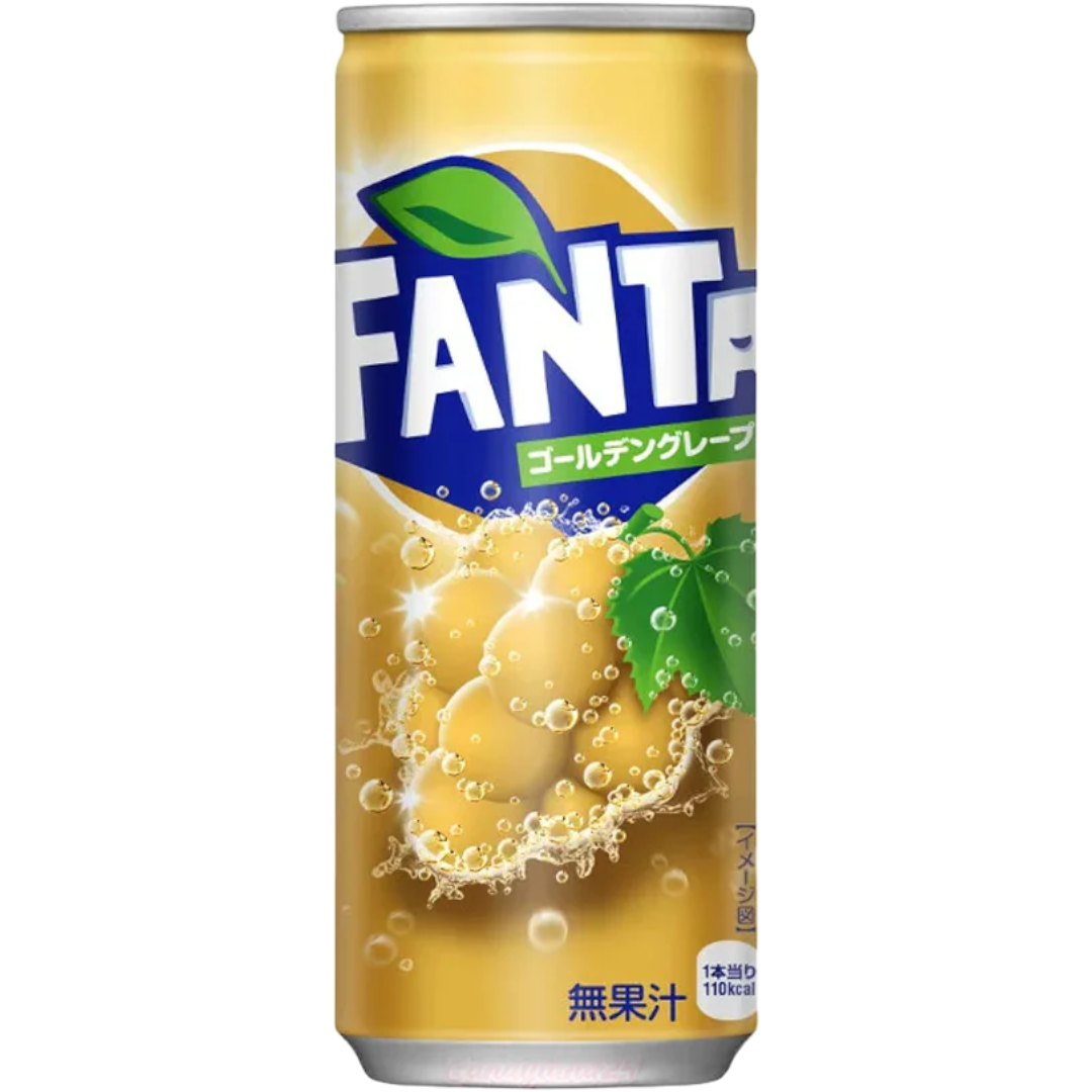 Fanta Japanese Golden Grape Big Can (Japan) - 16.9fl.oz (500ml