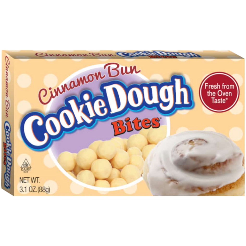Cinnamon Bun Cookie Dough Bites Theatre Box - 3.1oz (88g)