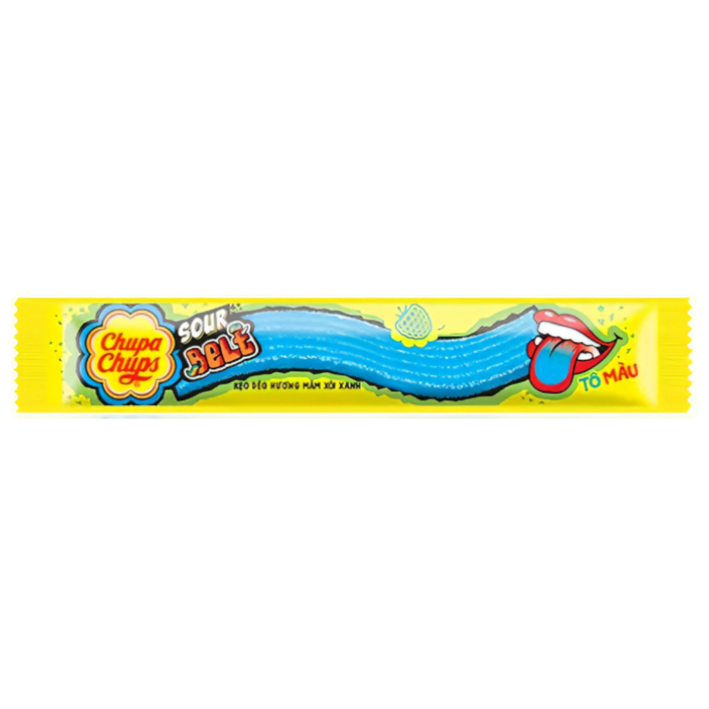 Chupa Chups Blueberry Tongue Painter Sour Belt - 0.2oz (8g)