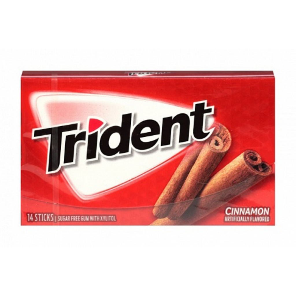 Trident Cinnamon Gum (14 pieces)