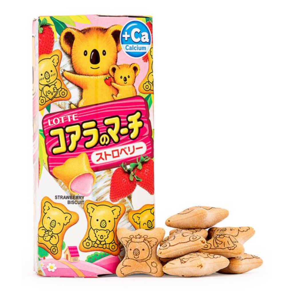 Koala's March Biscuit Strawberry Flavour - 1.3oz (37g)