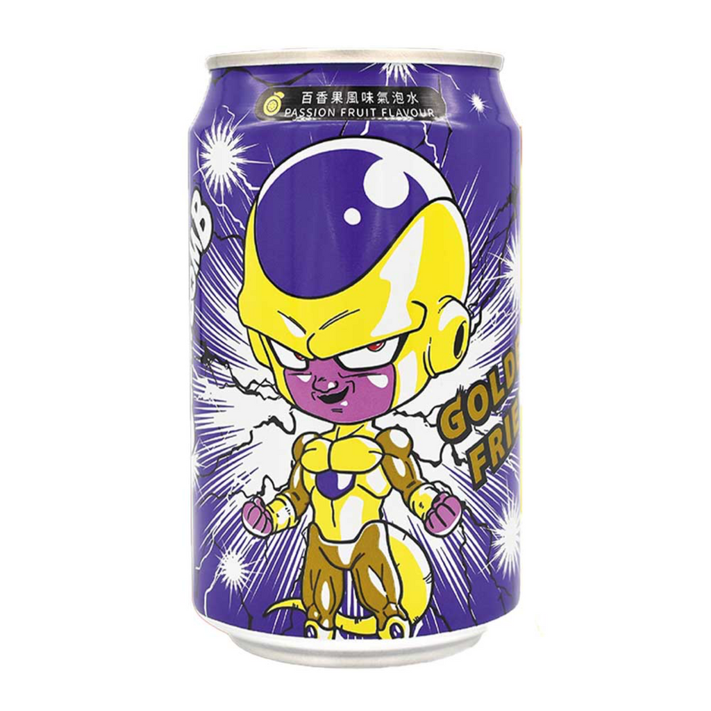 Ocean Bomb Dragon Ball Super Golden Frieza Passion Fruit Flavour Sparkling Water (330ml)