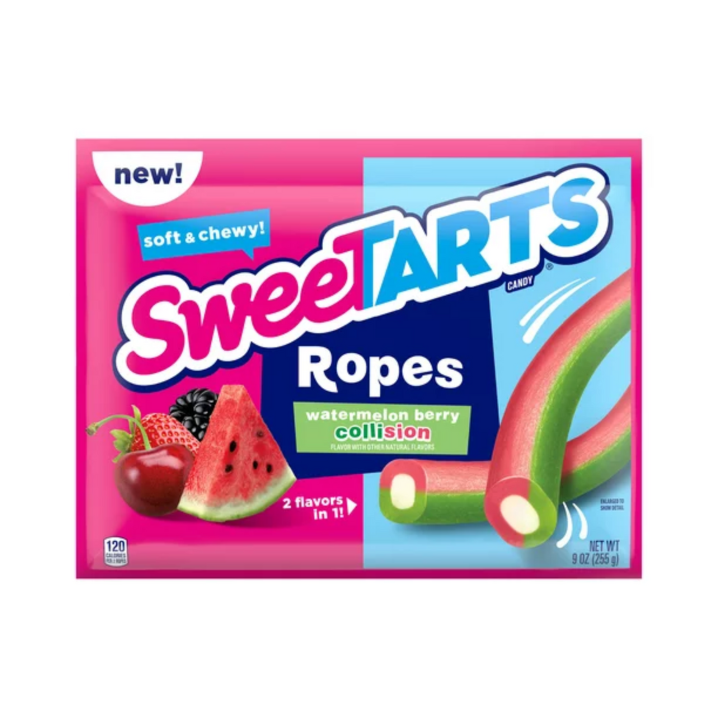 Sweetarts Ropes Watermelon Berry Collision 8.99oz (255g)