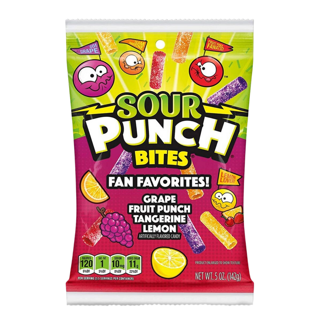 Sour Punch Fan Favorites Bites - 5oz (142g)