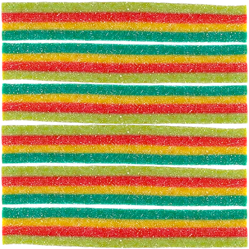 Sour Rainbow Belts