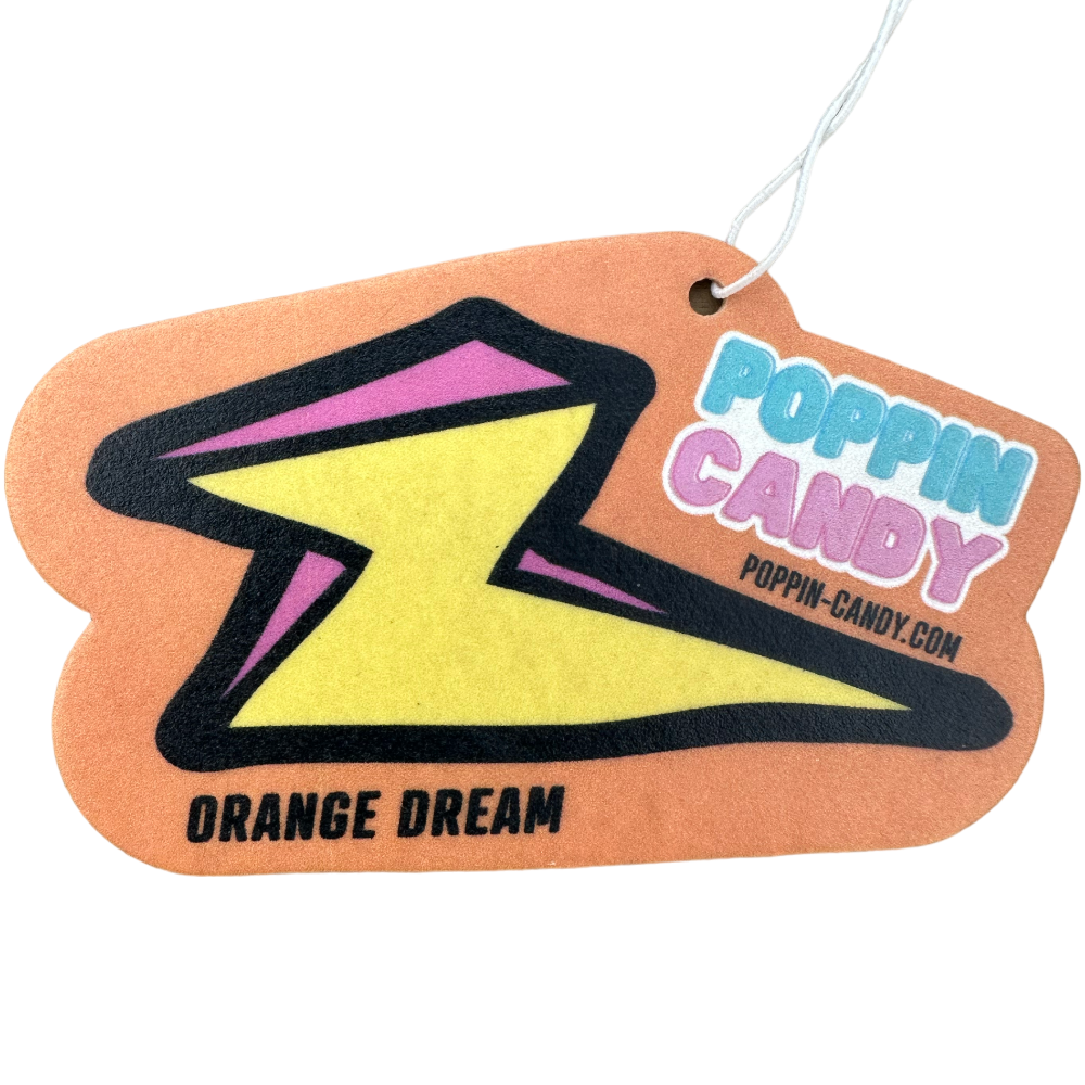 Poppin Candy Orange Dream Scented Car Air Freshener