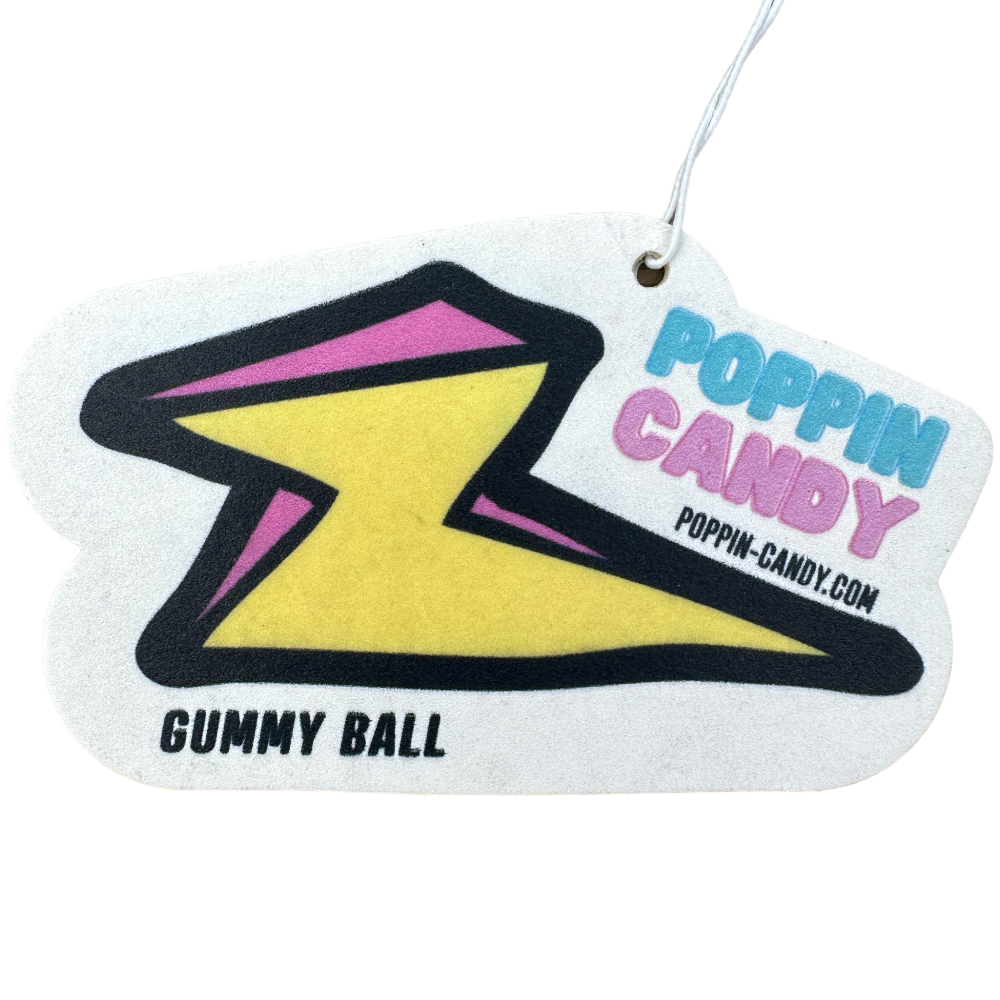 Poppin Candy Gummy Ball Scented Car Air Freshener