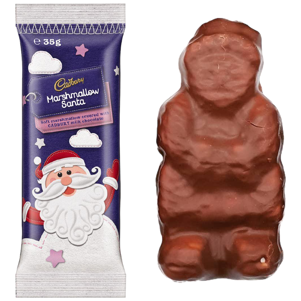 Cadbury Marshmallow Santa Share Pack Christmas Limited Edition (Australia) - 6.1oz (175g)