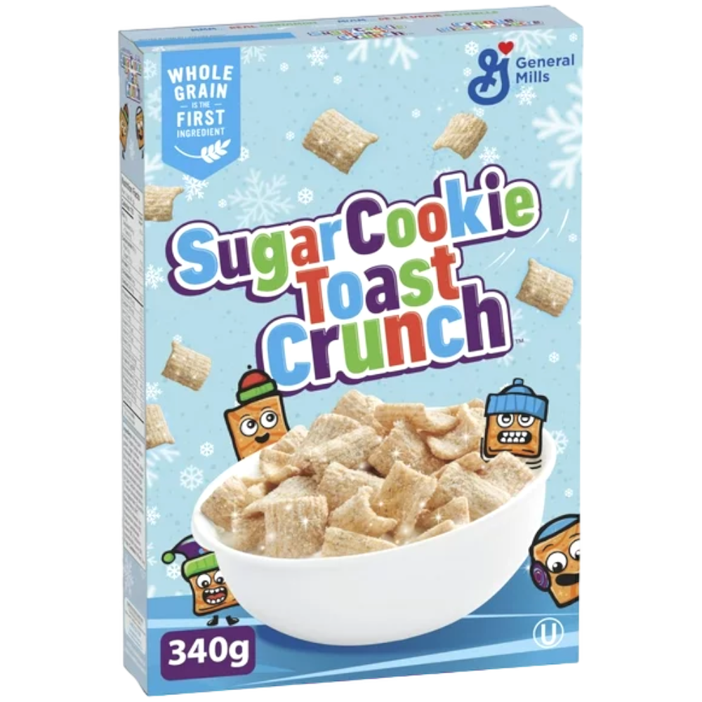 Sugar Cookie Toast Crunch Cereal (Christmas Limited Edition) - 12oz (340g)
