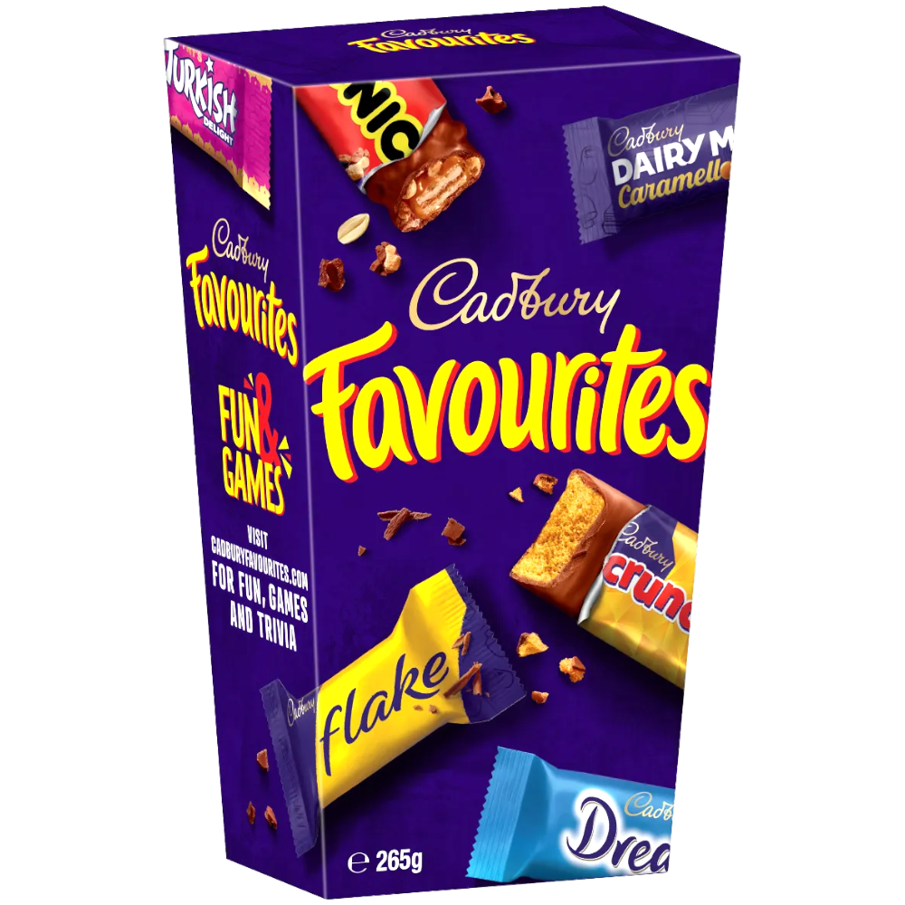 Cadbury Favourites Chocolate Selection Box (Australia) - 9.3oz (265g)