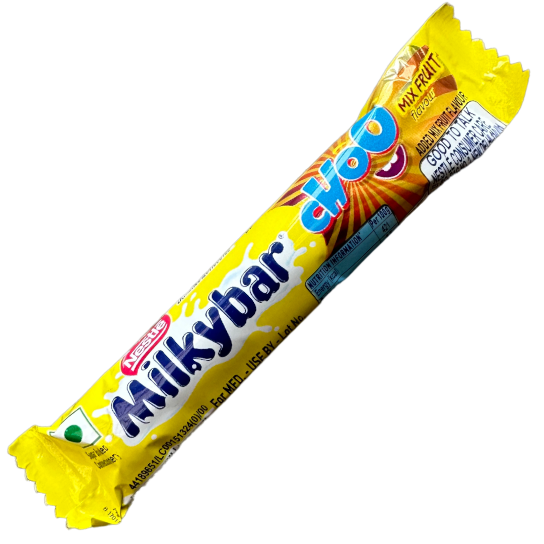 Milkybar CHOO Mix Fruit (India) - 0.35oz (10g) | Poppin Candy