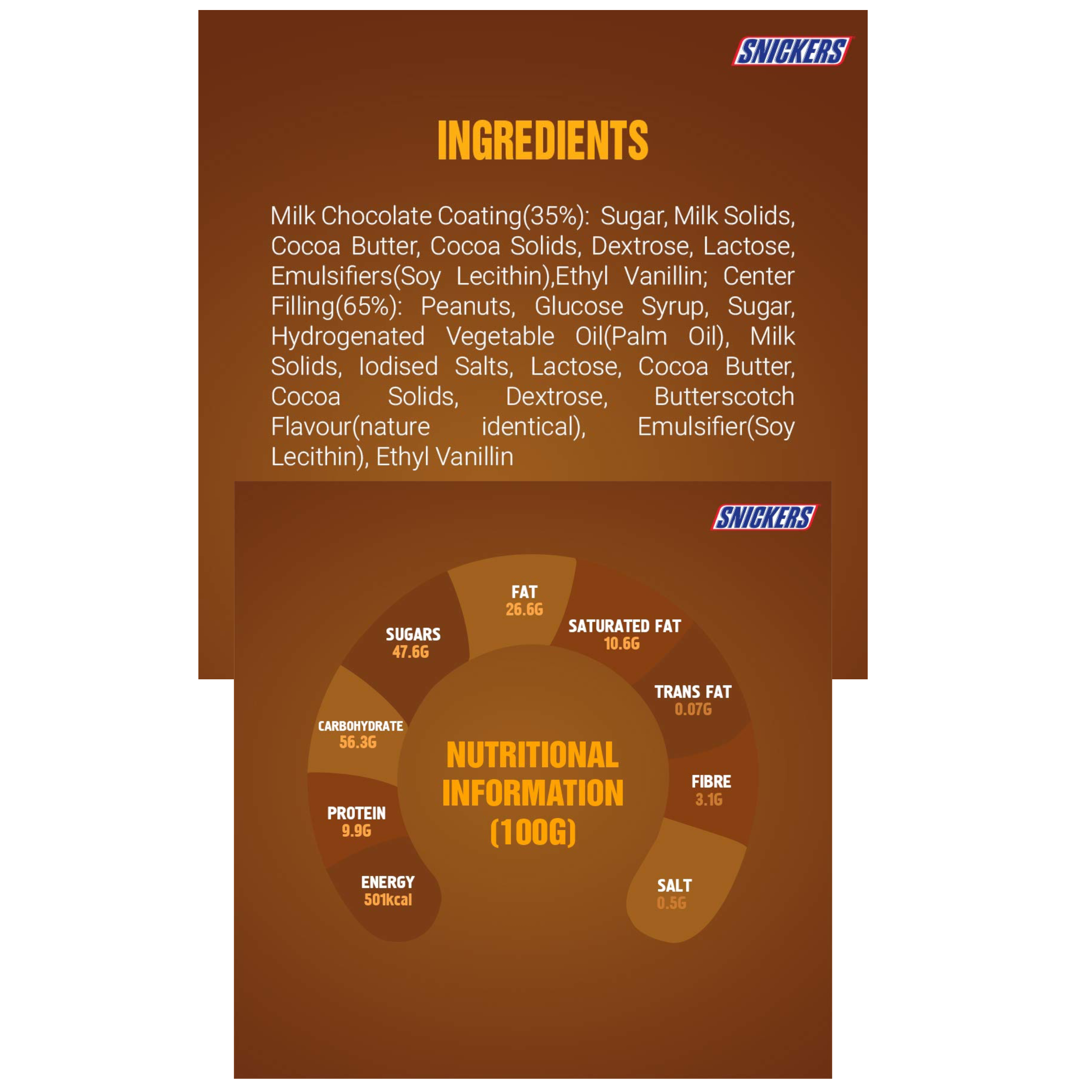 Snickers Butterscotch (India) - 1.41oz (40g)