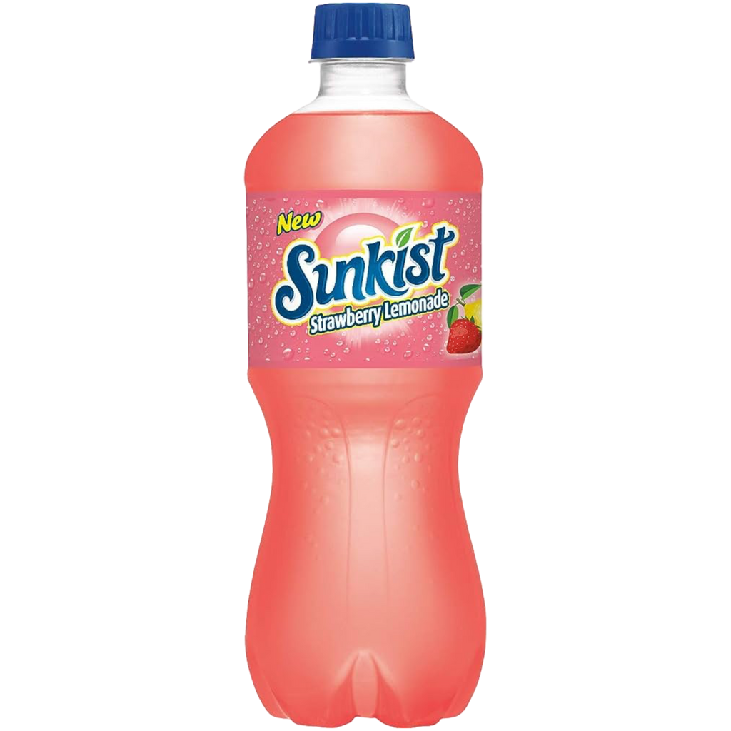 Sunkist Strawberry Lemonade Bottle - 20oz (591ml)
