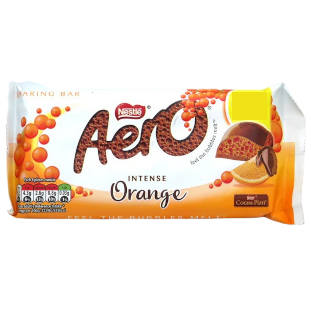 Aero Orange Chocolate Sharing Bar - 3.1oz (90g)