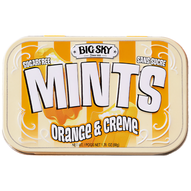 Big Sky Mints - Orange & Cream (Canada) - 1.76oz (50g)