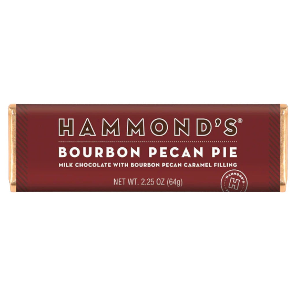 Hammond's Bourbon Pecan Pie Milk Chocolate Bar - 2.25oz (64g)