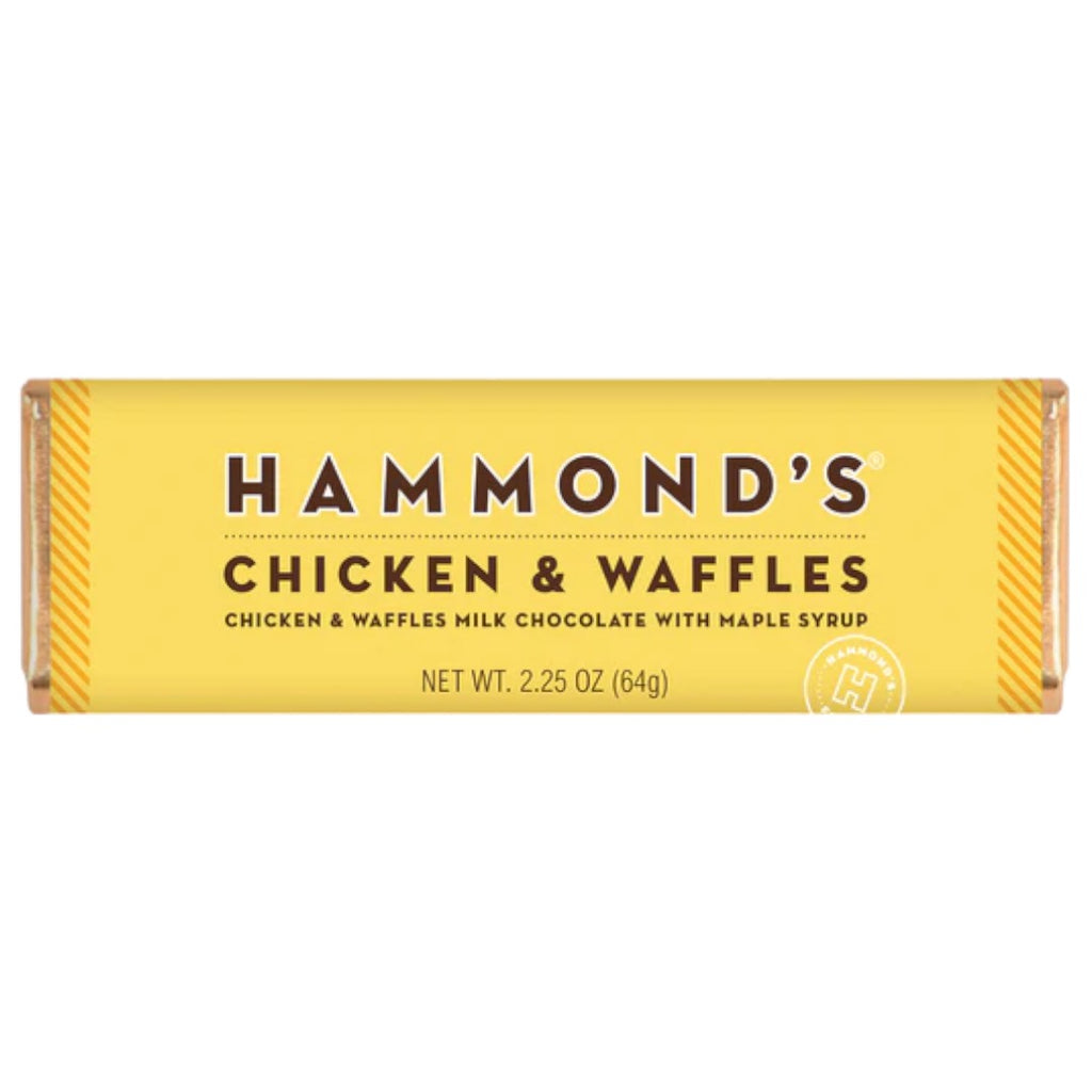 Hammond's Chicken & Waffles Milk Chocolate Bar - 2.25oz (64g)