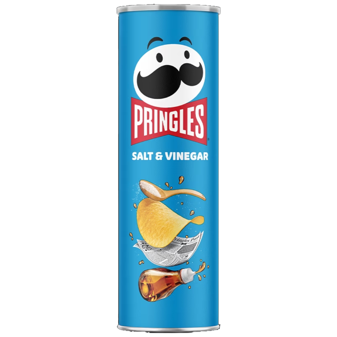 Pringles Salt and Vinegar - 5.8oz (165g)