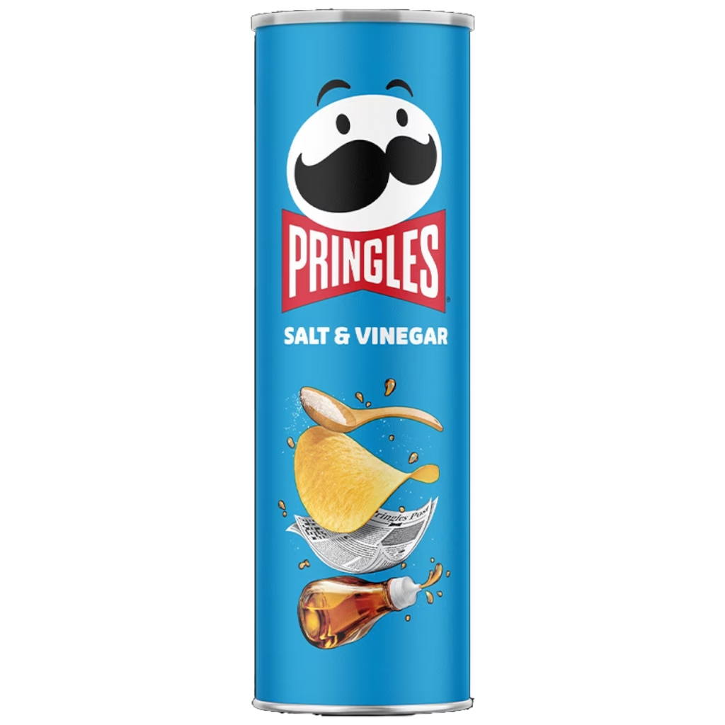 Pringles Salt and Vinegar - 5.8oz (165g)