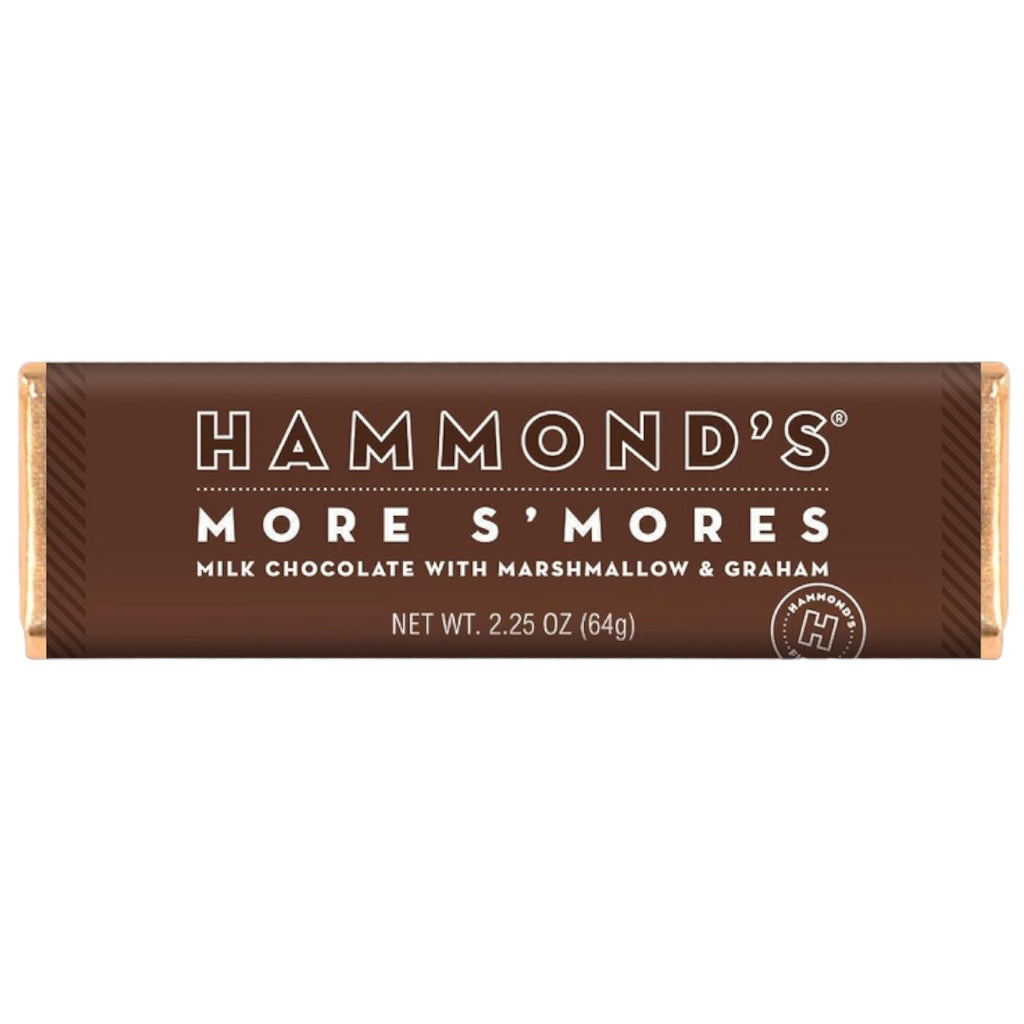 Hammond's More S'Mores Milk Chocolate Bar - 2.25oz (64g)