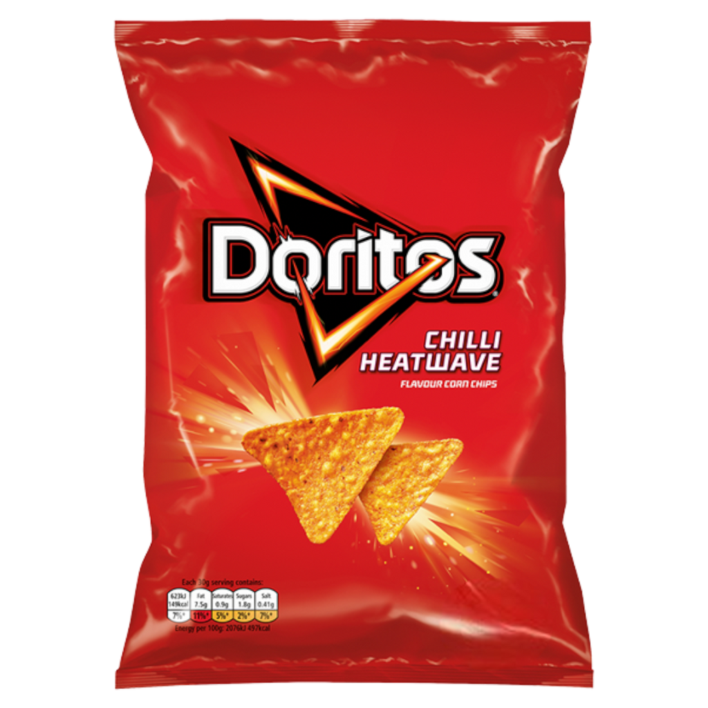 Doritos Chilli Heatwave Grab Bag  - 2.4oz (70g)