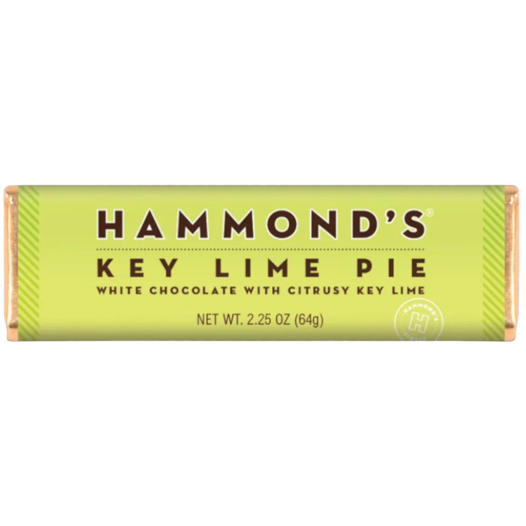 Hammond's Key Lime Pie White Chocolate Bar - 2.25oz (64g)