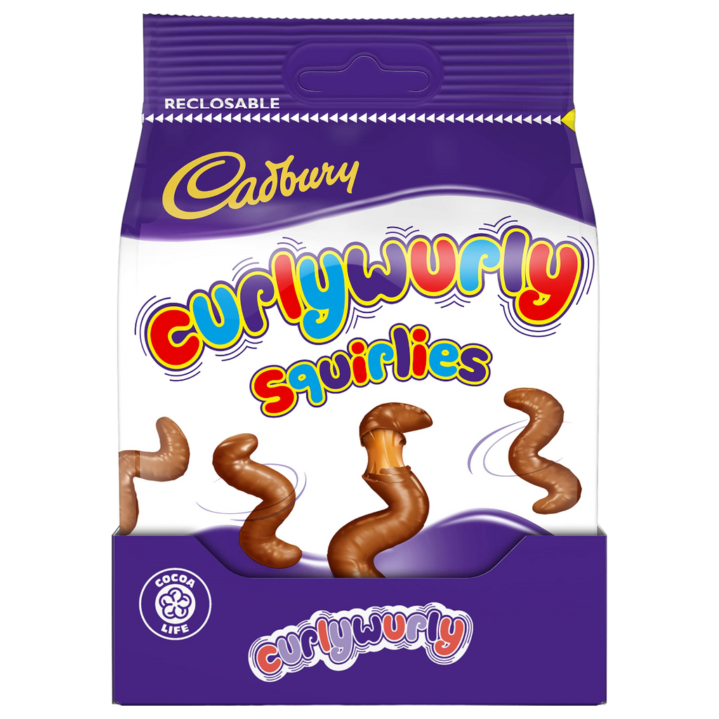 Cadbury Curly Wurly Squirlies - 3.3oz (95g)
