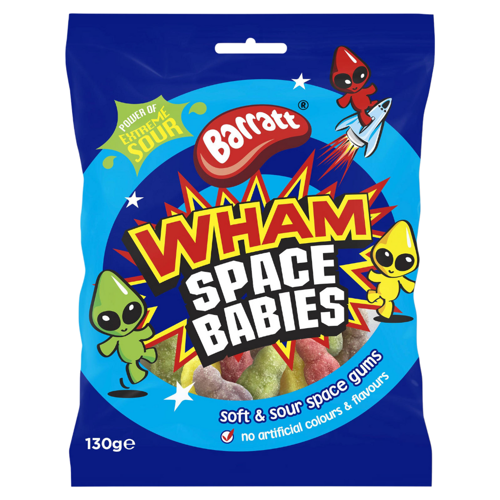 Barratt Wham Spacebabies Gummies - 3.5oz (100g)