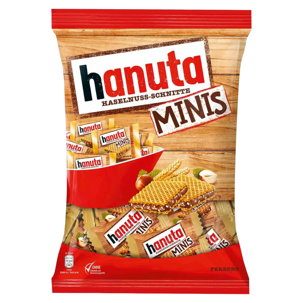 Ferrero Hanuta Mini Crispy Wafers - 7oz (200g)