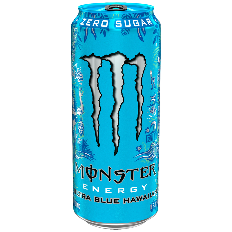 Monster Ultra Blue Hawaiian  - 16fl.oz (473ml)