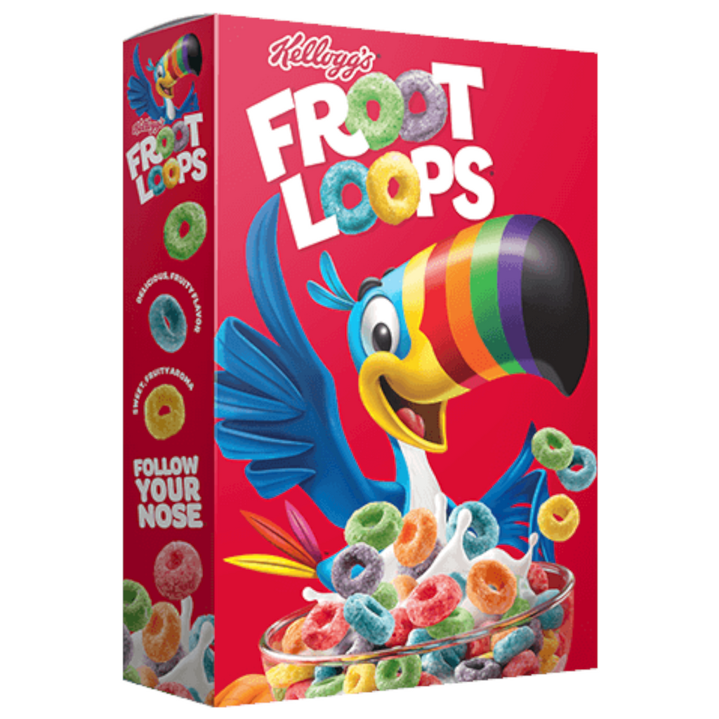 Kellogg's Froot Loops Cereal (Canada) - 12.2oz (345g)