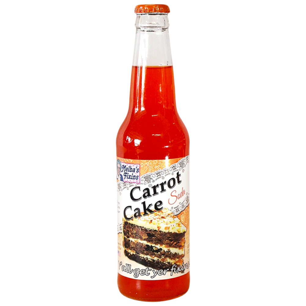 Rocket Fizz - Melba's Fixins Carrot Cake Soda - 12fl.oz (355ml)