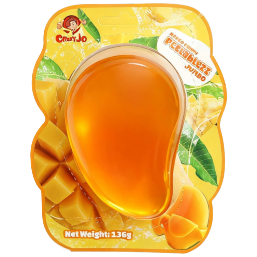 Peelablezz Giant Peelable Gummy Mango - 4.8oz (136g) – Poppin Candy