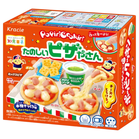 Kracie Popin'Cookin Happy Pizza Shop DIY Candy Kit (Japan) - 0.8oz