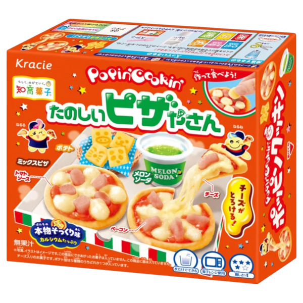 Kracie Popin'Cookin Happy Pizza Shop DIY Candy Kit (Japan) - 0.8oz