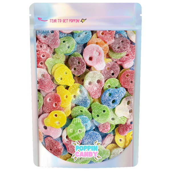 Sour Swedish Skulls Mix – Poppin Candy