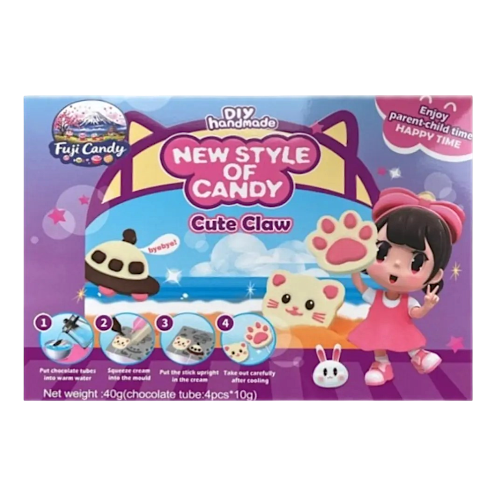 Fuji Candy DIY Handmade Cute Claw Kit Box- 1.42oz (40g) – Poppin Candy