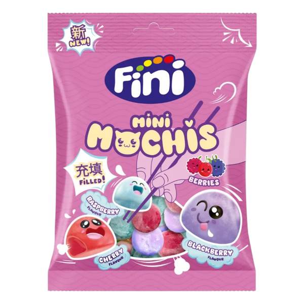 FiNi♡ Fini Mini Mochis Berries Bag - 3.18oz (90g) – Poppin Candy