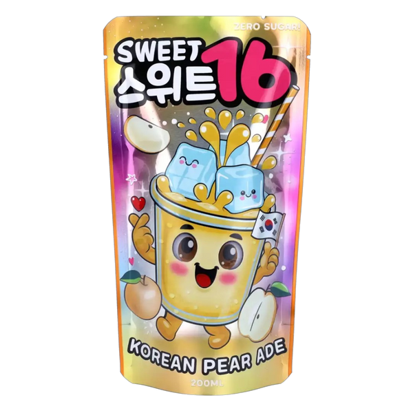 Sweet 16 Korean Pear Ade - 7.4fl.oz (200ml) – Poppin Candy