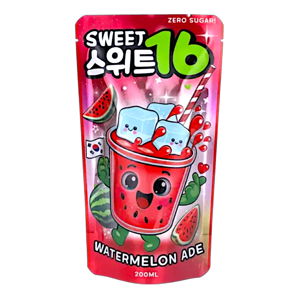 Sweet 16 Watermelon Ade - 7.4fl.oz (200ml) – Poppin Candy