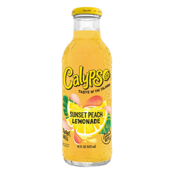 Calypso Sunset Peach Lemonade - 16fl.oz (473ml) – Poppin Candy