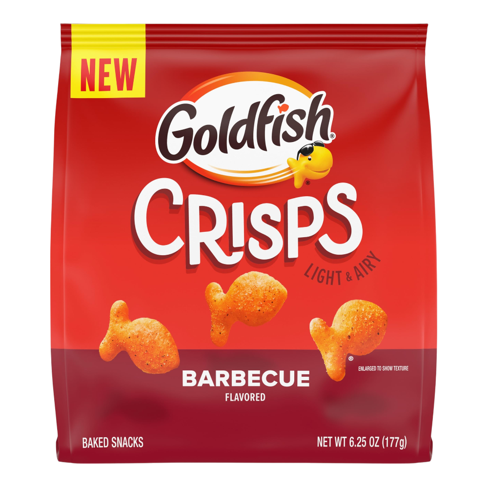 Goldfish Crisps BBQ flavour - 6.24oz (177g)