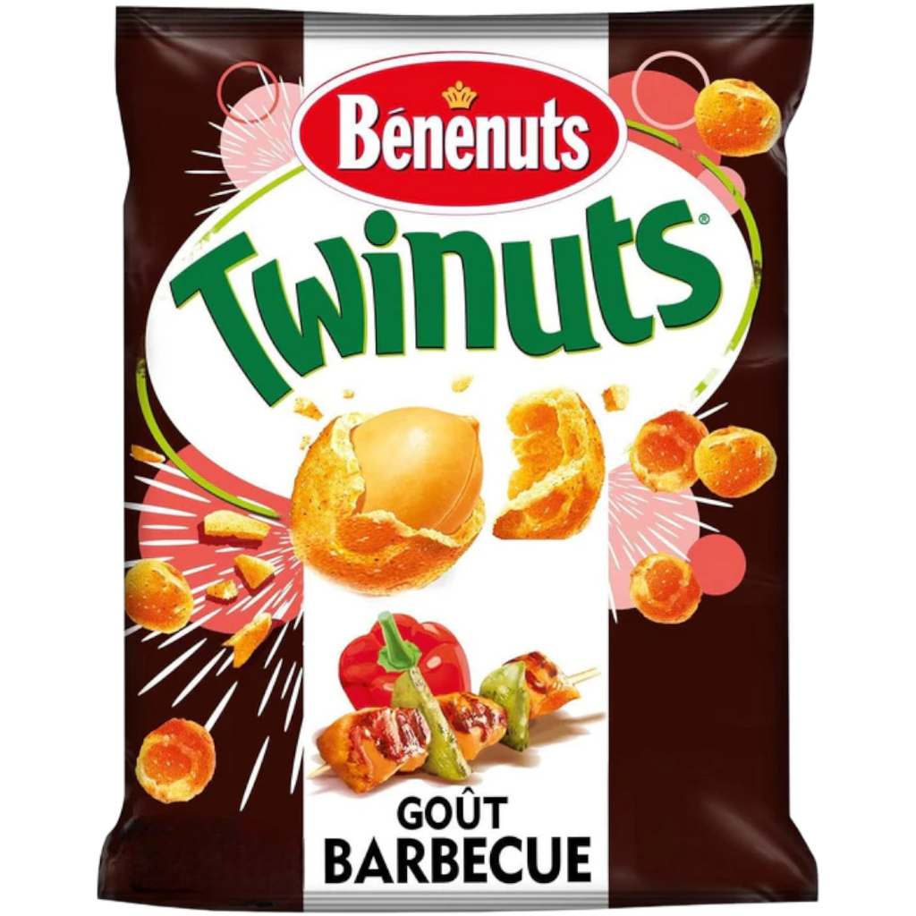 Benenuts Twinuts BBQ Peanuts (France) - 5.3oz (150g)