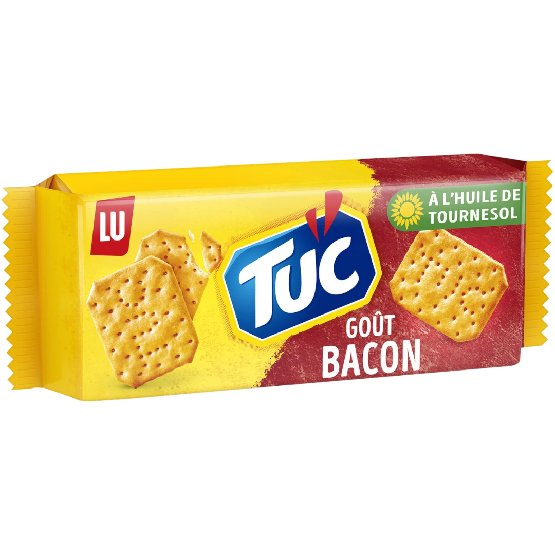 LU Tuc Bacon Flavour Crackers (France) 3.5oz (100g) Poppin Candy