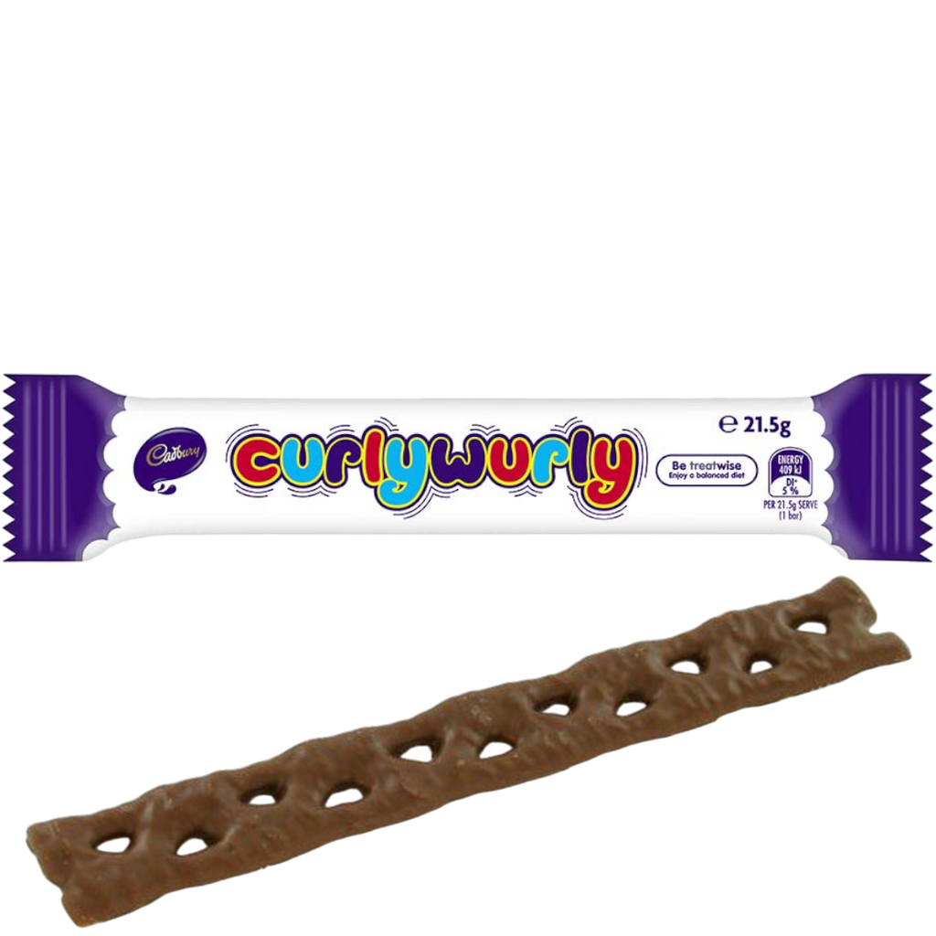 Cadbury Curly Wurly Chocolate Bar - 0.75oz (21.5g)