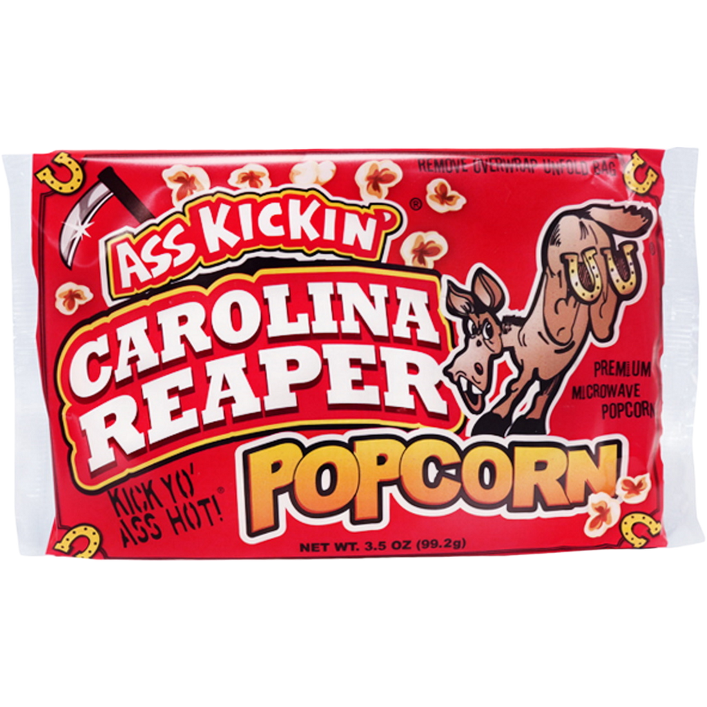 Ass Kickin' Carolina Reaper Popcorn - 3.5oz (99.2g)